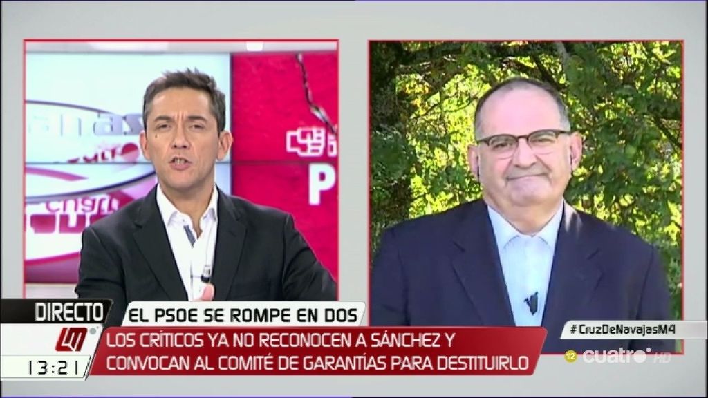 Losada: “En el PSOE hay una contradicción entre lo que quiere la militancia y la élite"