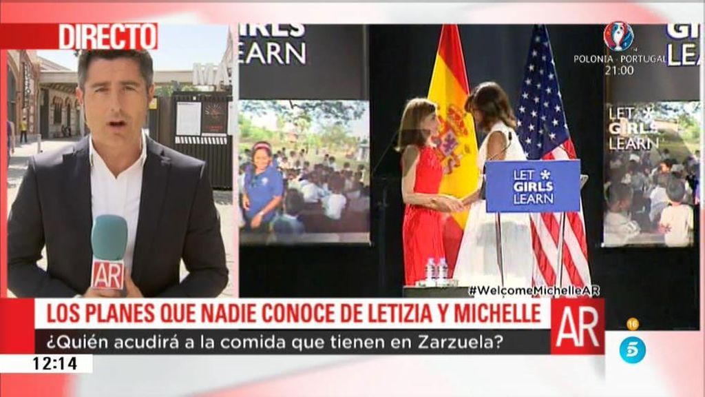 Así será el encuentro en Zarzuela de la reina Letizia y Michelle Obama