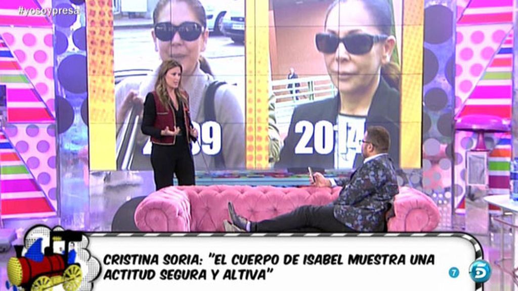 Cristina Soria: "Isabel Pantoja quiere aparentar seguridad y tranquilidad"
