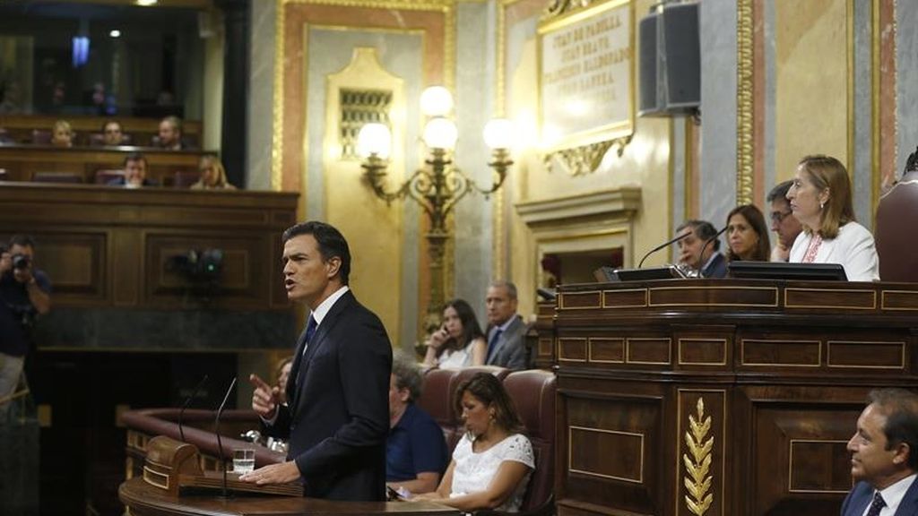 Pedro Sánchez: “Usted no cuenta con la confianza del grupo parlamentario socialista”
