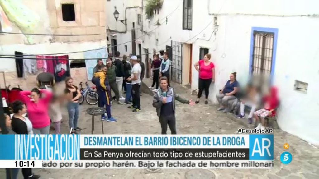 'El programa de Ana Rosa' recorre las calles del barrio ibicenco de la droga