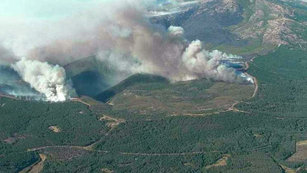 El presidente extremeño ve intencionalidad los incendios de la Sierra de Gata