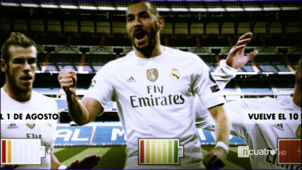 La Supercopa de Europa, objetivo de Karim Benzema tras sus molestias en la espalda