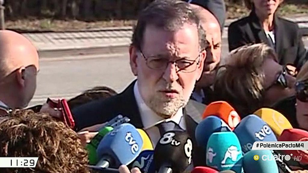 Mariano Rajoy se despide emocionado de Barberá: "Ha sido un orgullo ser su amigo"