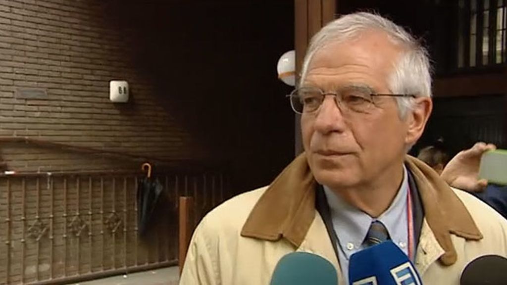 Josep Borrell: "Es una decisión difícil, pero ya está tomada"