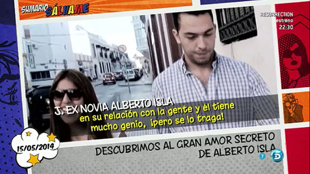Una exnovia de Alberto Isla: "Siempre ha sido muy manipulador, tiene mucha sangre fría"