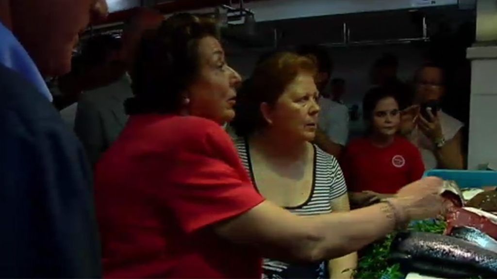 Accidentada visita de Barberá a El Cabanyal