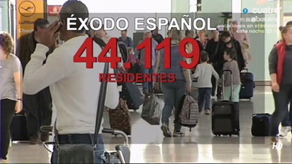 120 personas cada día se van de España a Alemania, de ellos 100 son españoles