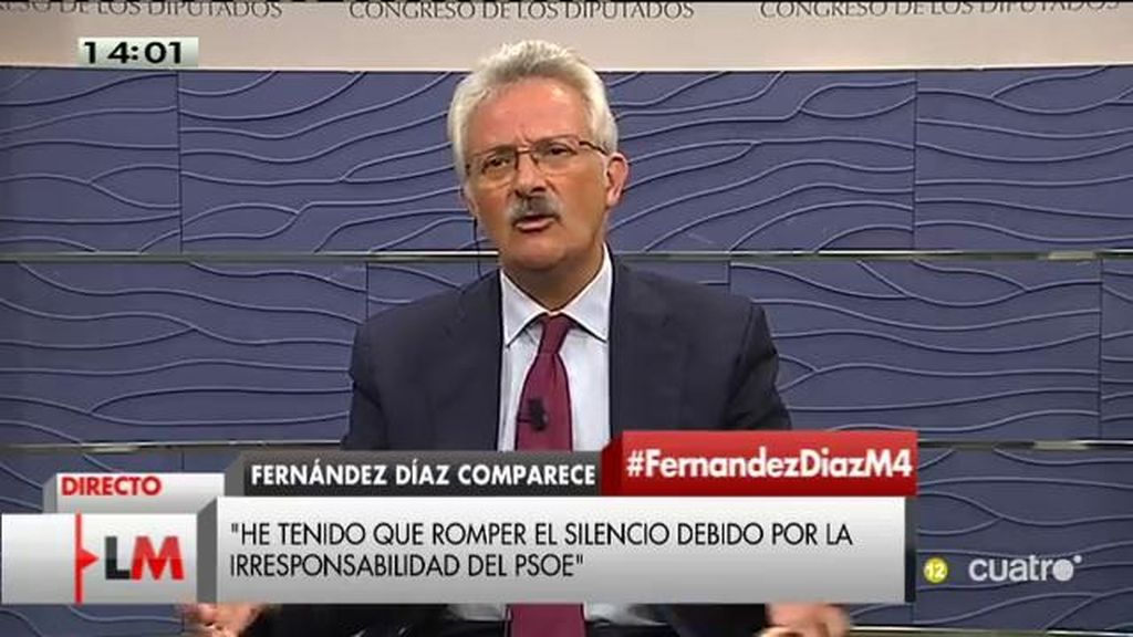 Trevín (PSOE): “Si Rajoy no cesa a Fernández Díaz tendremos que pensar que sabía de esa reunión”