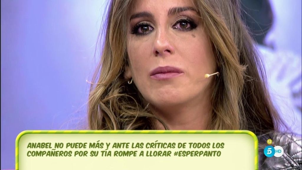 Anabel Pantoja: "Trabajo en 'Sálvame' y huelo a 'Sálvame"