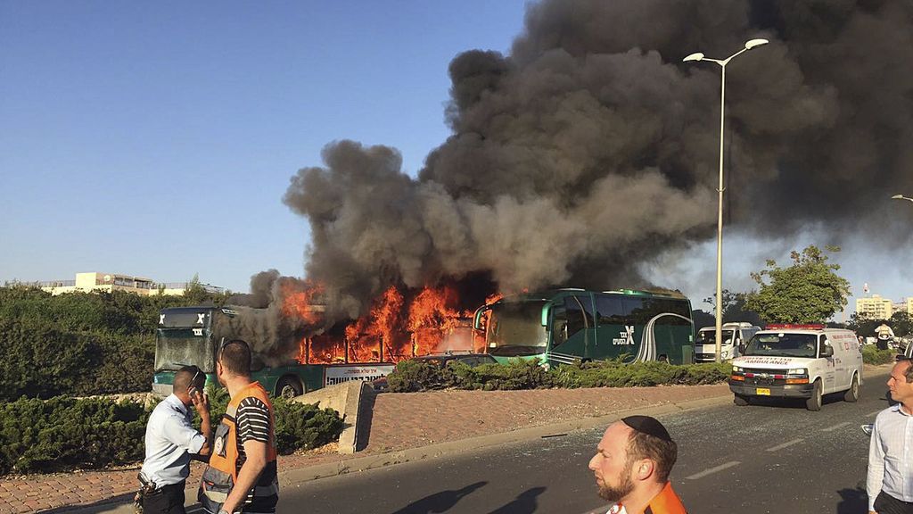 20 heridos por la explosión de un autobús en Jerusalén