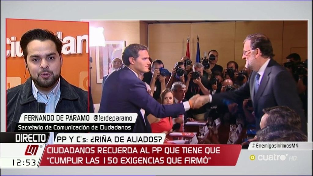 De Páramo: "Lo importante no es contentar al PP o al PSOE, sino hacer reformas"
