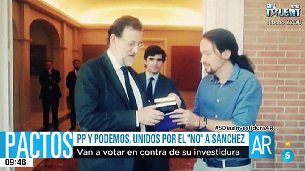 PP y Podemos, ¿unidos contra Sánchez?
