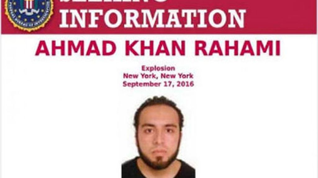 La policía busca a este hombre de origen afgano, sospechoso del ataque en Manhattan