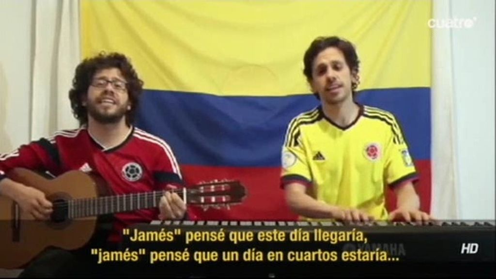La canción de moda en Colombia: "'Jamés' pensé que tanto gritaría..."