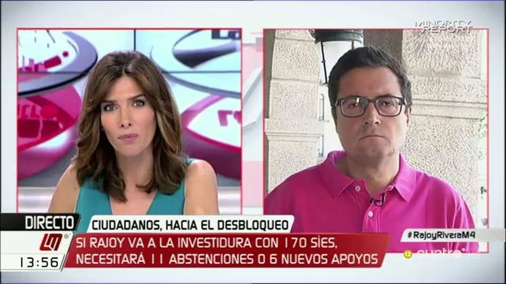 O. López: “El comité federal del PSOE fijó una posición y no ha cambiado, votar no"