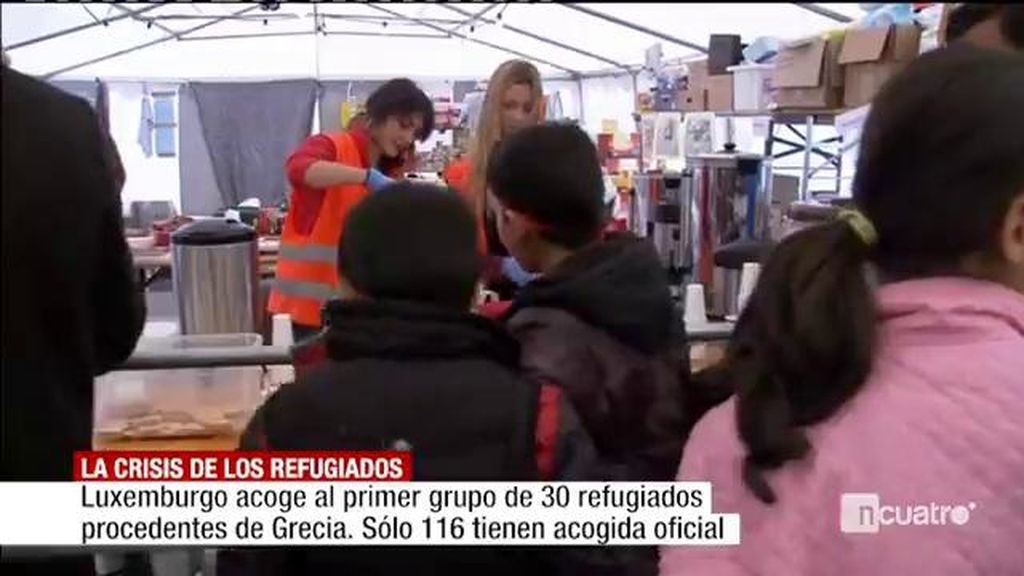 Grecia realoja en Luxemburgo a 30 desplazados sirios