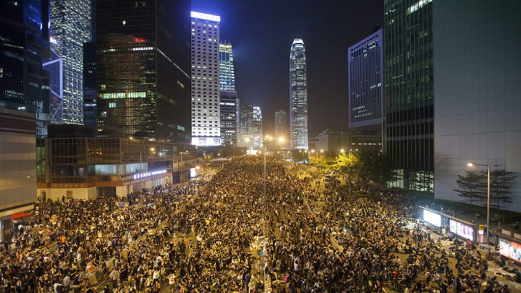 Continúan las protestas en Hong Kong en demanda de democracia