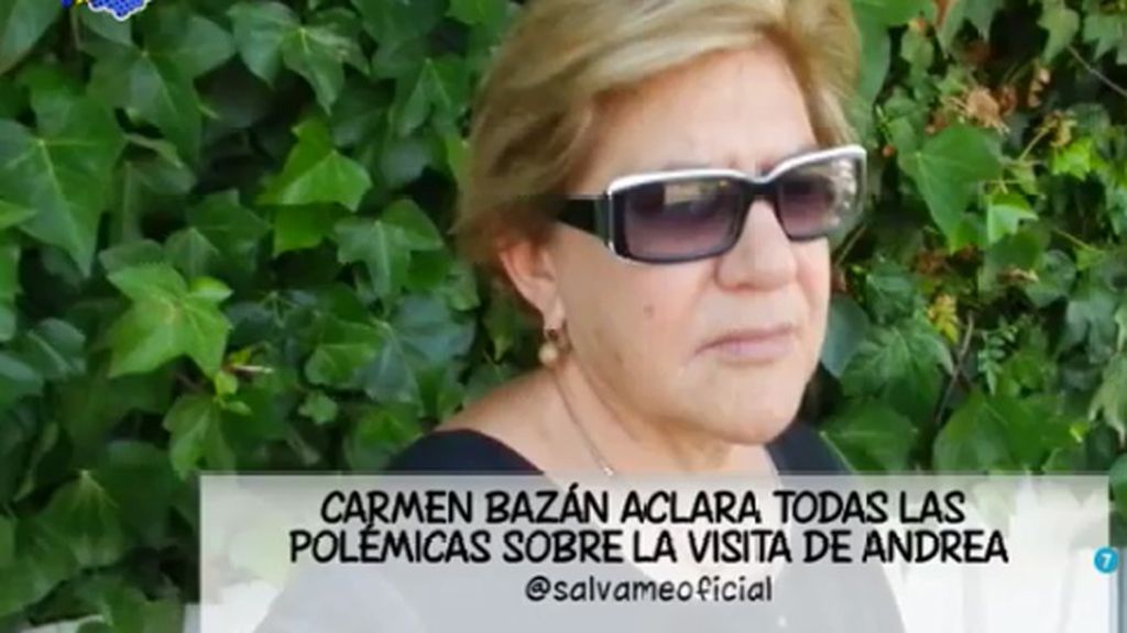 Carmen Bazán niega que Jesulín se haya ausentado de casa durante la visita de su hija