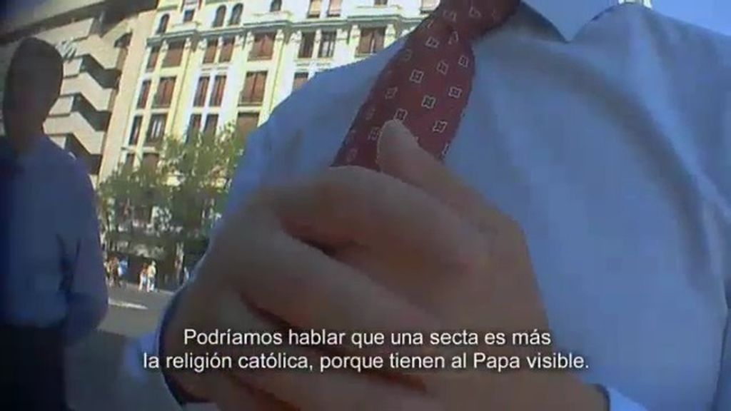 Testigo de Jehová: "La mayor secta es la religión católica, tienen al Papa visible"