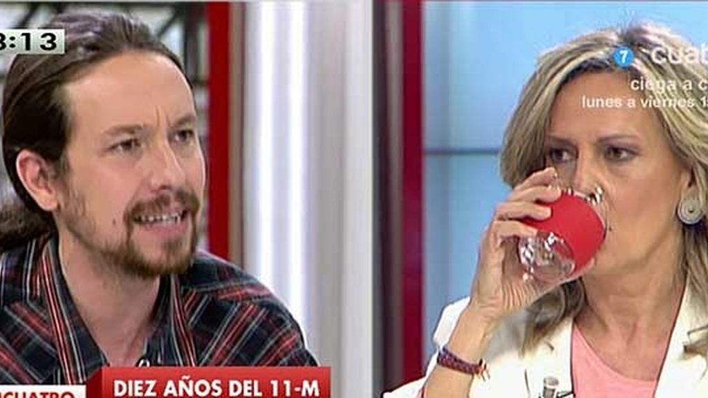 P. Iglesias: "Cuando un presidente dice a los medios que ha sido ETA, comete un delito"
