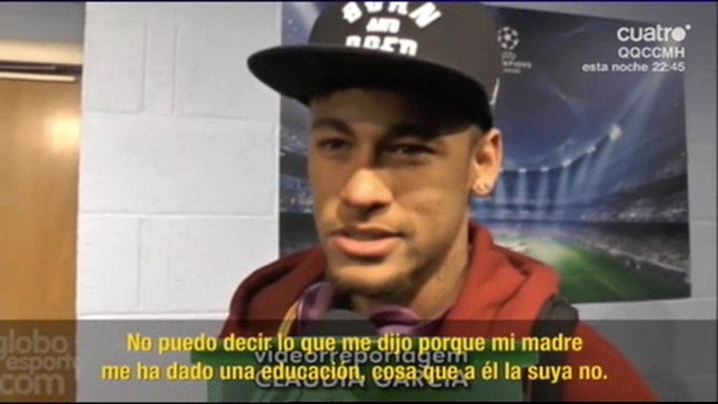 Neymar, sobre el hincha inglés que se encaró con él: "Su madre no le dio educación"