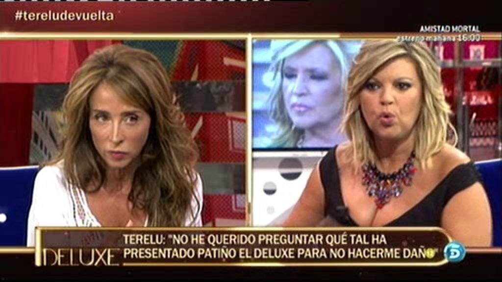 María Patiño, a Terelu Campos: "Me importa tu opinión profesional"