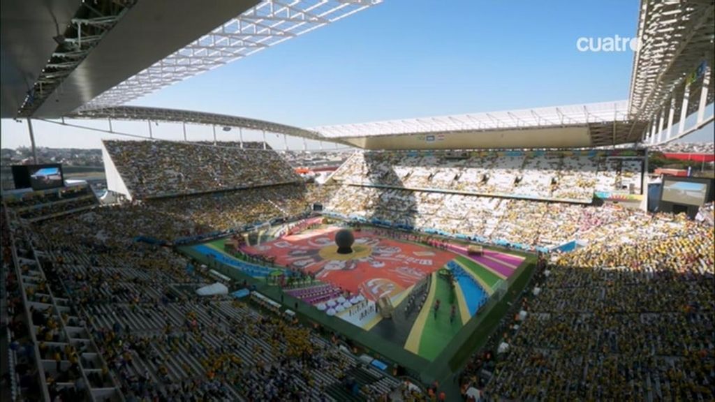 La ceremonia inaugural del Mundial de Brasil 2014, a la carta