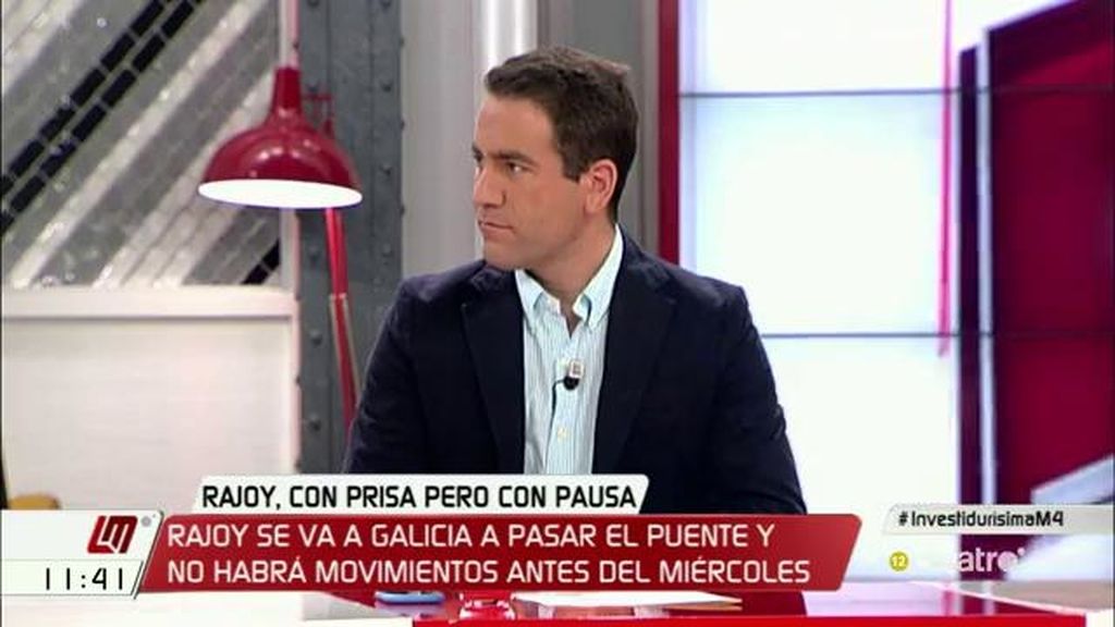 T. García Egea (PP): “Hay interés en hacer cree que se aplaza pero toda negociación necesita un trabajo importante detrás”