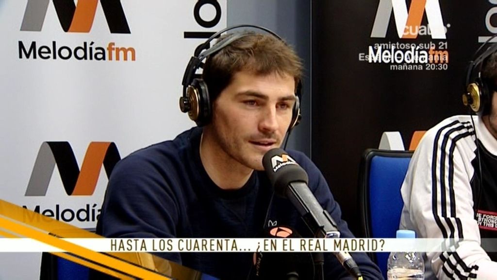 Casillas: "De suplente hay que cuidarse más"
