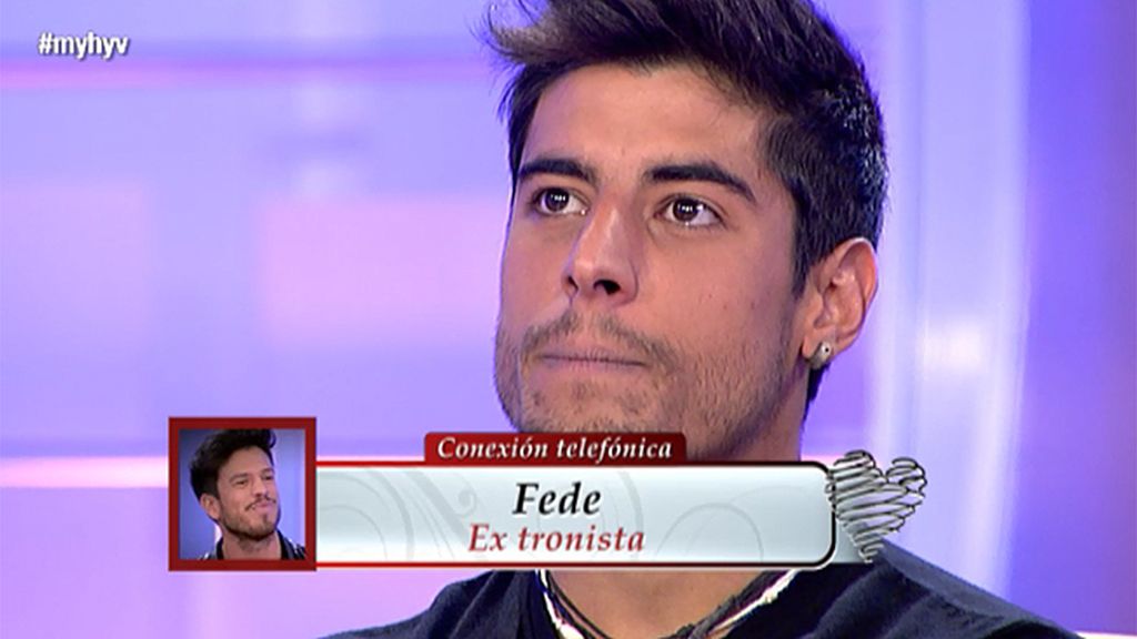 Fede, a David: "Desi no vino a la cena, nos avisó cinco minutos antes" Fede, a David: "Desi no vino a la cena, nos avisó cinco minutos antes"