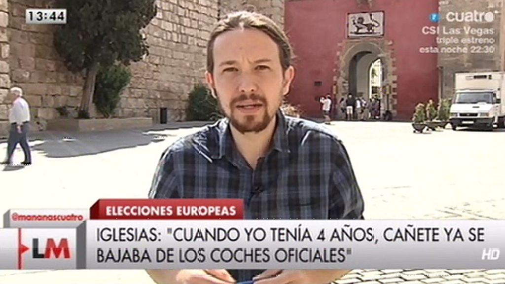 P. Iglesias: "Creo que la gente valora que haya ciudadanos haciendo política"