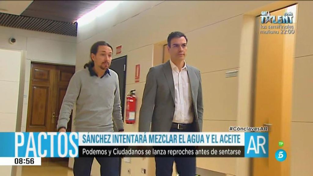 PSOE y Podemos se reunieron en secreto en Semana Santa a espaldas del C's