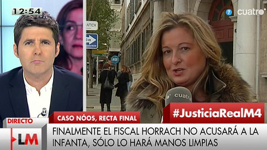 López Negrete: "Estamos respaldados en nuestra acusación contra la Infanta"