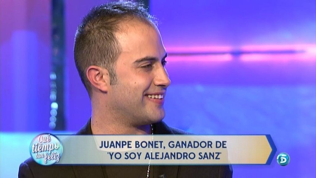 Juanpe es el nuevo... ¡Alejandro Sanz!