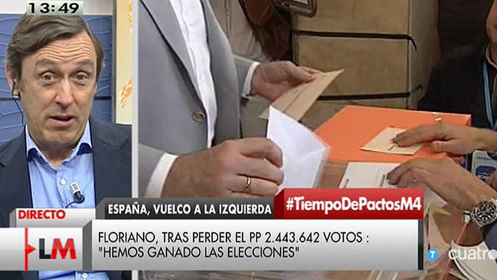 R. Hernando: "El PP es el partido en torno al cual giran la mayoría de las posibilidades de estabilidad"