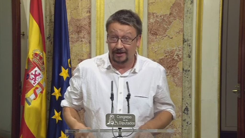 Domènech: "El discurso de Rajoy ha sido gris y aburrido"