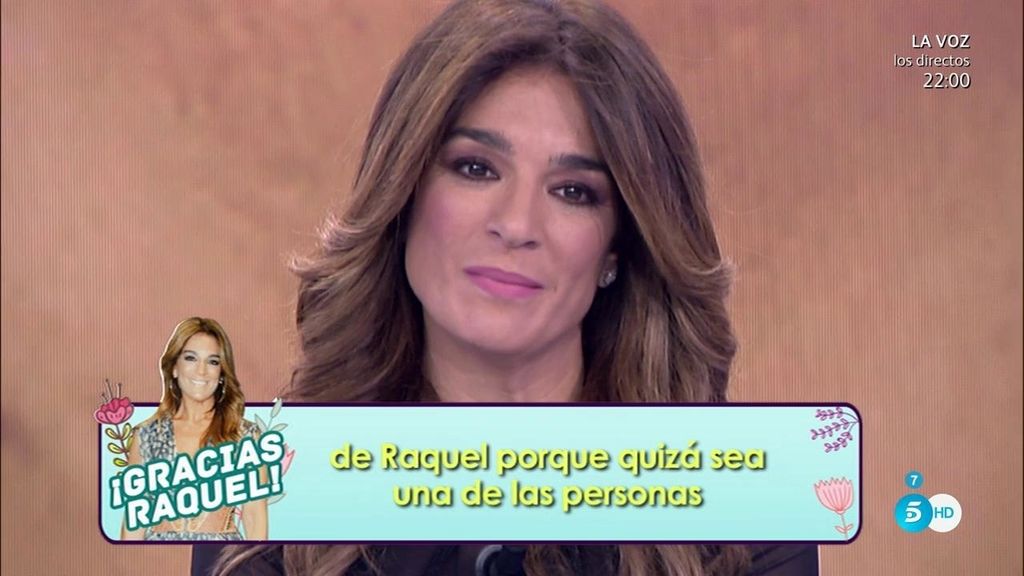 La audiencia, a Raquel: "Quédate o vuelve cuando puedas"