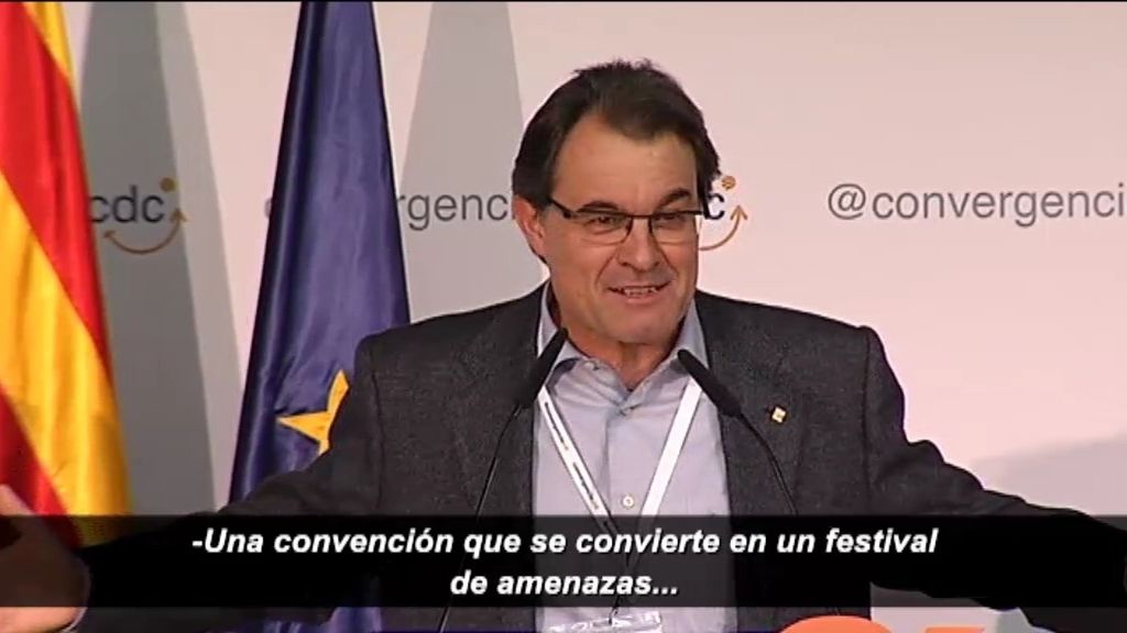 Artur Mas sobre la convención del PP: “Se convierte en un festival de amenazas”