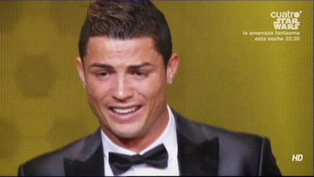 Cristiano Ronaldo mostró su lado más humano en la Gala del Balón de Oro