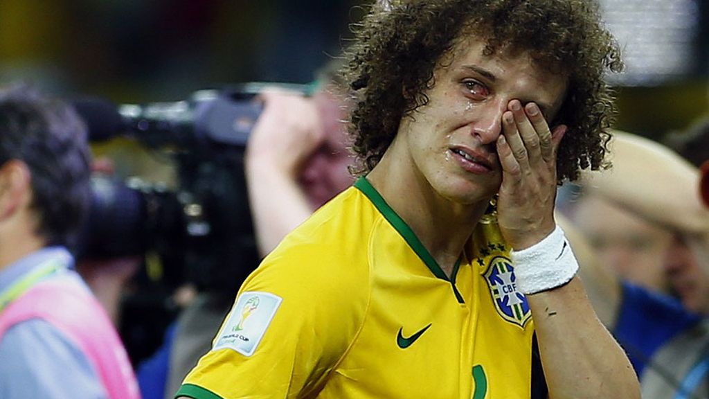 David Luiz, entre lágrimas: "Pido disculpas a todos los brasileños"