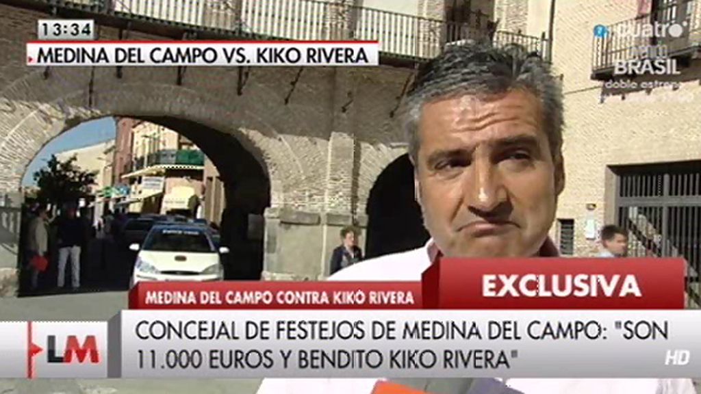Polémica en Medina del Campo por los 5.500€ que cobrará Kiko Rivera