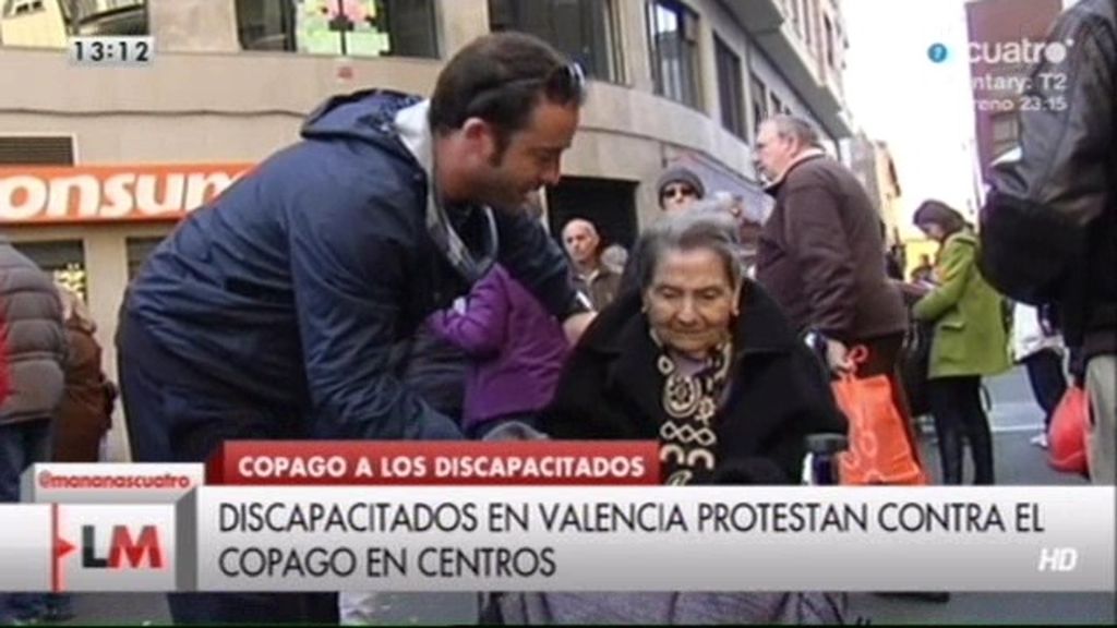 Valencia implanta el copago a los discapacitados