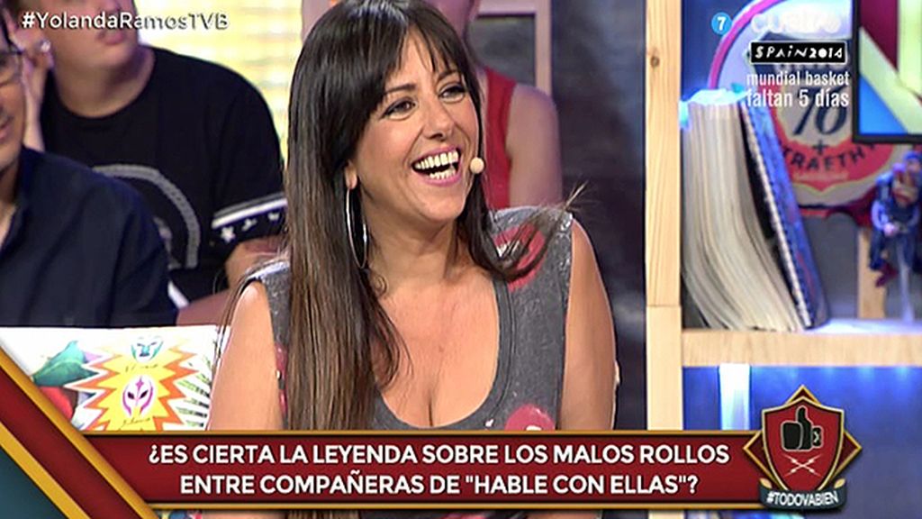 Yolanda Ramos: “Cuando escuchamos cantar a José Luis Moreno, nos dio la risa”