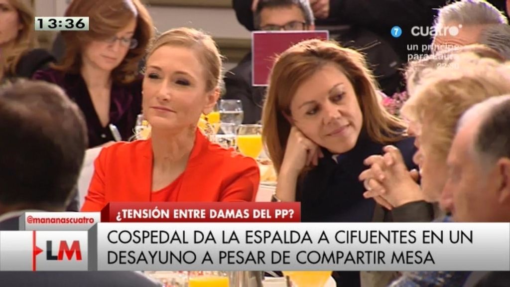 ¿Tensión entre las damas del PP?