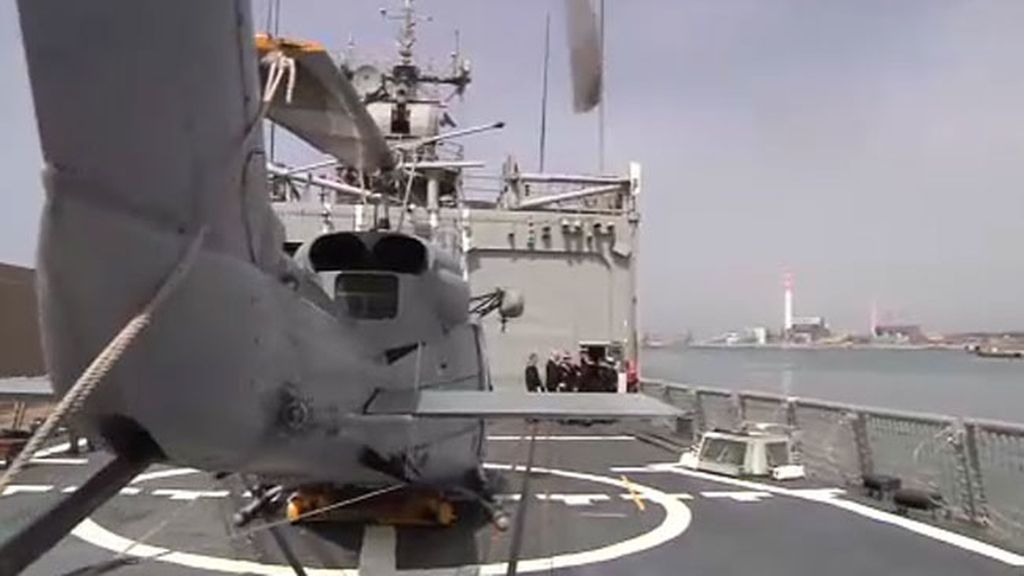 La fragata Numancia, de buque de guerra a misión en el Mediterráneo