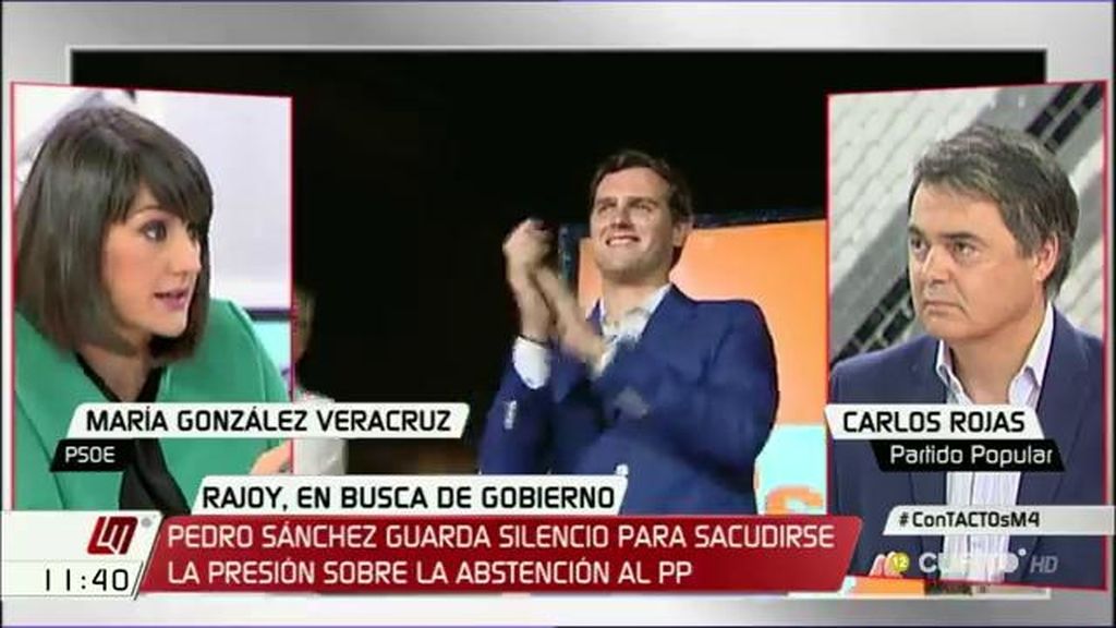 María González Veracruz: “La responsabilidad es de Mariano Rajoy y del PP, os toca hacer una mayoría”