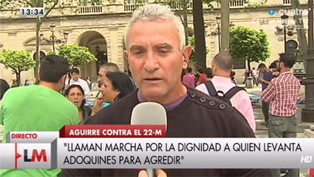 Cañamero, sobre Aguirre: "Tendrían que quitarle hasta el nombre de Esperanza"