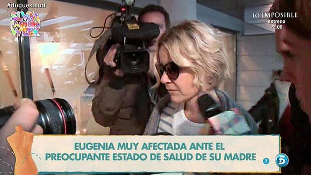 Eugenia Martínez de Irujo, sobre la salud de la Duquesa de Alba: "Está regular"