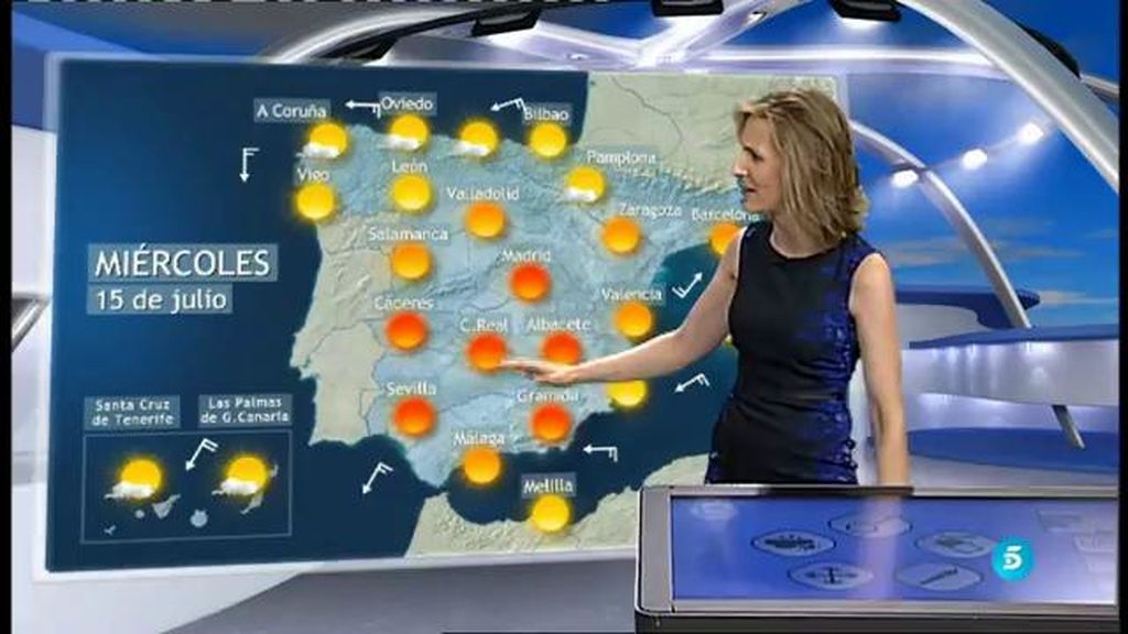 El tiempo, con Rosalía Fernández